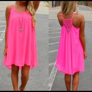 Women’s chiffon dress